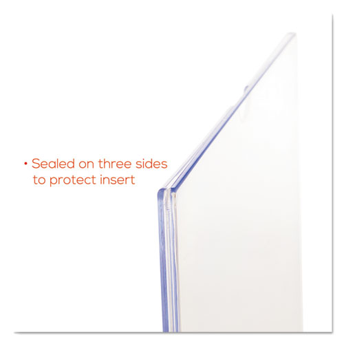 Picture of Superior Image Cubicle Sign Holder, 8.5 x 11 Insert, Clear