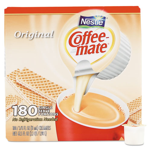 Liquid+Coffee+Creamer%2C+Original%2C+0.38+Oz+Mini+Cups%2C+180%2Fcarton