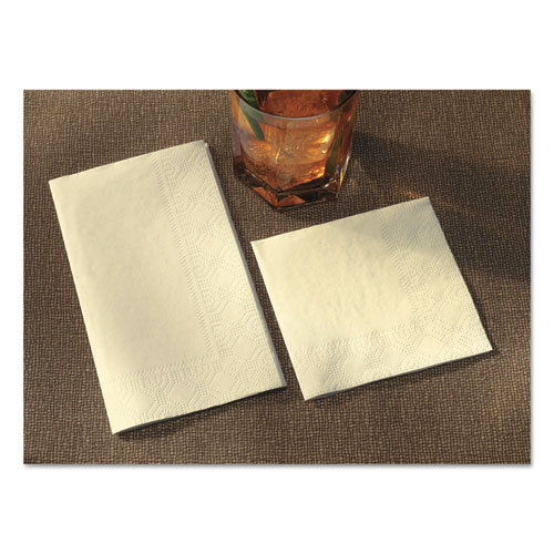 Picture of Dinner Napkins, 2-Ply, 15 x 17, White, 1000/Carton