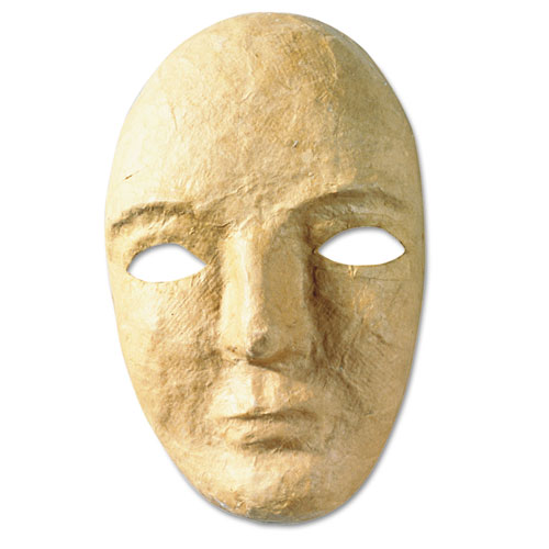 Picture of Paper Mache Mask Kit, 8 x 5.5
