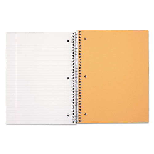 Picture of Spiral Notebook, 5-Subject, Medium/College Rule, Randomly Assorted Cover Color, (180) 10.5 x 8 Sheets