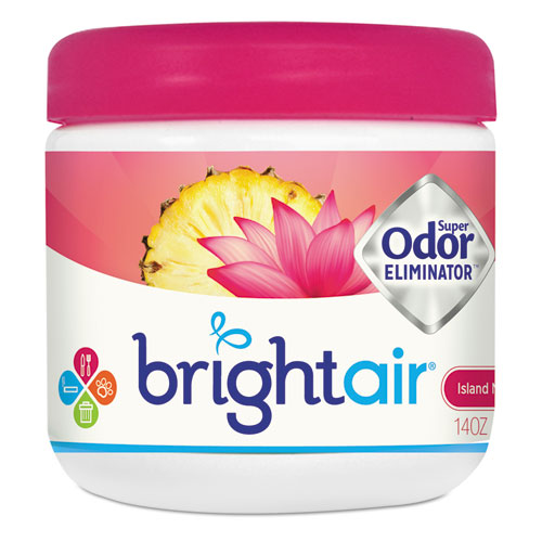 Bright+Air+Super+Odor+Eliminator+Air+Freshener+-+14+fl+oz+%280.4+quart%29+-+Island+Nectar%2C+Pineapple+-+60+Day+-+6+%2F+Carton