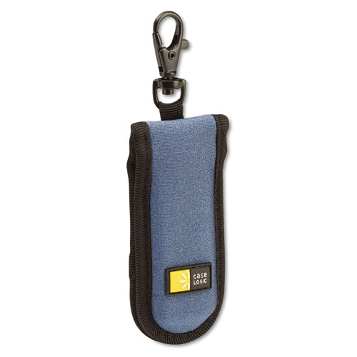 Picture of USB Drive Shuttle, Holds 2 USB Drives, Blue