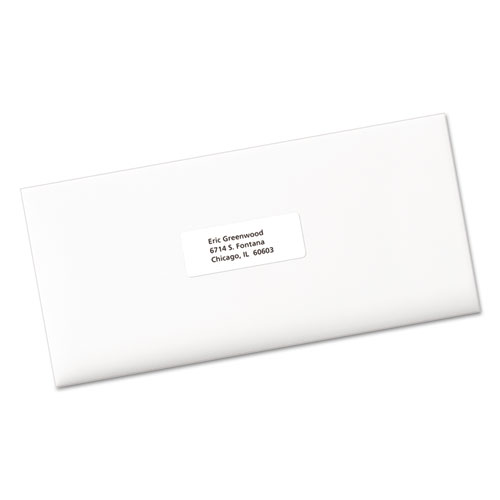 Picture of Easy Peel Mailing Address Labels, Laser, 1 x 2 5/8, White, 3000/Box