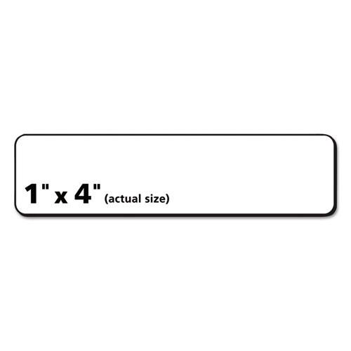 Picture of Easy Peel Mailing Address Labels, Laser, 1 x 4, White, 2000/Box