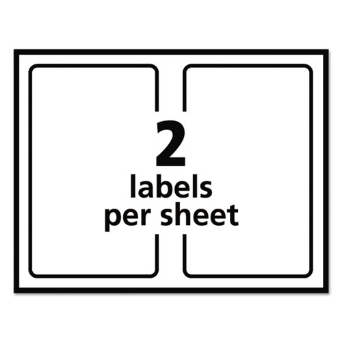 Picture of Shipping Labels with TrueBlock Technology, Laser, 5 1/2 x 8 1/2, White, 200/Box