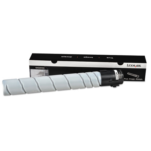 Picture of 64G0H00 Return Program High-Yield Toner, 32,500 Page-Yield, Black