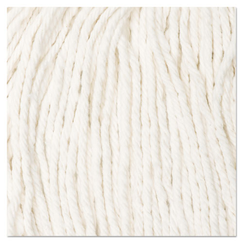 Picture of Cut-End Wet Mop Head, Cotton, No. 24, White