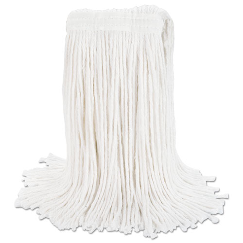 Picture of Cut-End Wet Mop Head, Rayon, No. 20, White