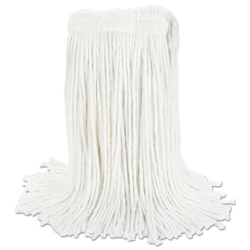 Picture of Cut-End Wet Mop Head, Rayon, No. 24, White, 12/Carton