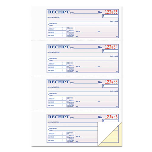 Money+and+Rent+Receipt+Books%2C+Account+%2B+Payment+Sections%2C+Two-Part+Carbonless%2C+7.13+x+2.75%2C+4+Forms%2FSheet%2C+200+Forms+Total