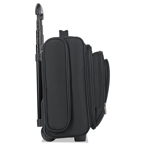 Picture of Classic Rolling Overnighter Case, Fits Devices Up to 15.6", Ballistic Polyester, 16.14 x 6.69 x 13.78, Black