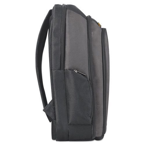 Picture of Pro CheckFast Backpack, Fits Devices Up to 16", Ballistic Polyester, 13.75 x 6.5 x 17.75, Black