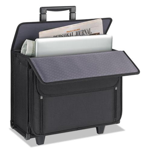 Picture of Classic Rolling Catalog Case, Fits Devices Up to 17.3", Polyester, 18 x 7 x 14, Black