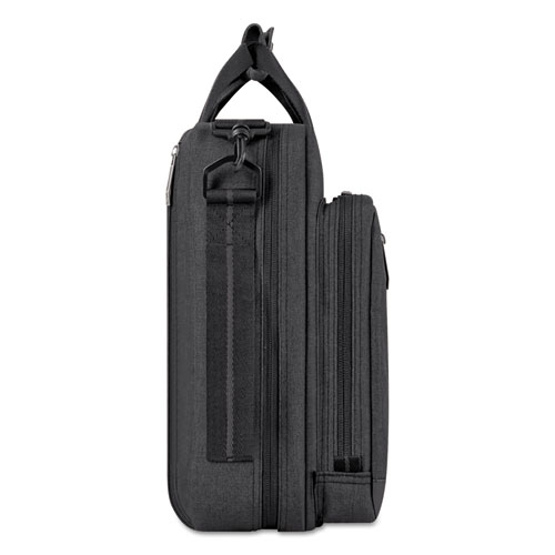 Picture of Urban Hybrid Briefcase, Fits Devices Up to 15.6", Polyester, 16.75" x 4" x 12", Gray