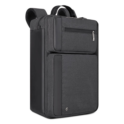 Picture of Urban Hybrid Briefcase, Fits Devices Up to 15.6", Polyester, 16.75" x 4" x 12", Gray