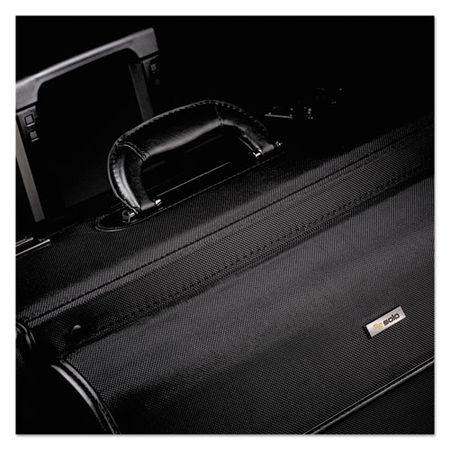 Picture of Classic Rolling Catalog Case, Fits Devices Up to 16", Polyester, 18 x 8 x 14, Black