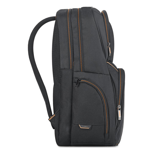 Picture of Urban Backpack, Fits Devices Up to 17.3", Polyester, 12.5 x 8.5 x 18.5, Black