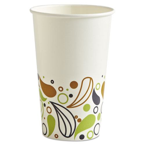 Picture of Deerfield Printed Paper Cold Cups, 16 oz, 20 Cups/Sleeve, 50 Sleeves/Carton