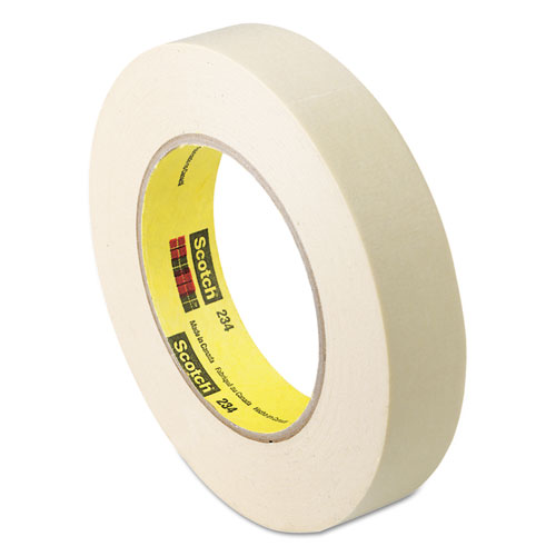 Picture of General Purpose Masking Tape 234, 3" Core, 24 mm x 55 m, Tan