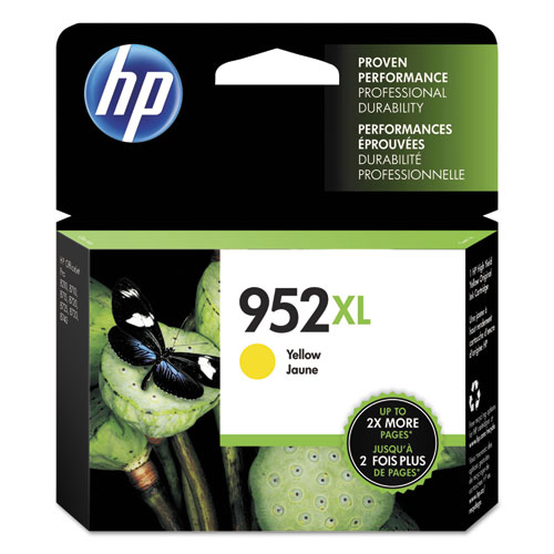 Picture of HP 952XL, (L0S67AN) High-Yield Yellow Original Ink Cartridge