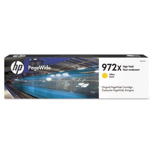 Picture of HP 972X, (L0S04AN) High-Yield Yellow Original PageWide Cartridge