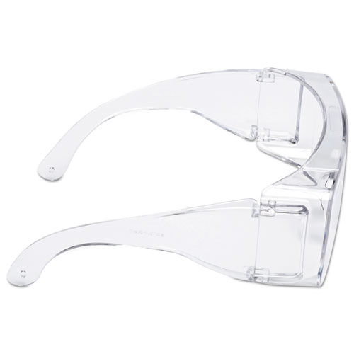 Picture of Tour Guard V Safety Glasses, One Size Fits Most, Clear Frame/Lens, 20/Box