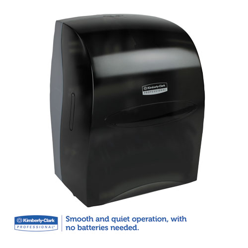 Picture of Sanitouch Hard Roll Towel Dispenser, 12.63 x 10.2 x 16.13, Smoke