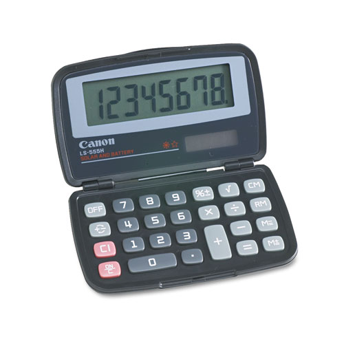 Ls555h+Handheld+Foldable+Pocket+Calculator%2C+8-Digit+Lcd