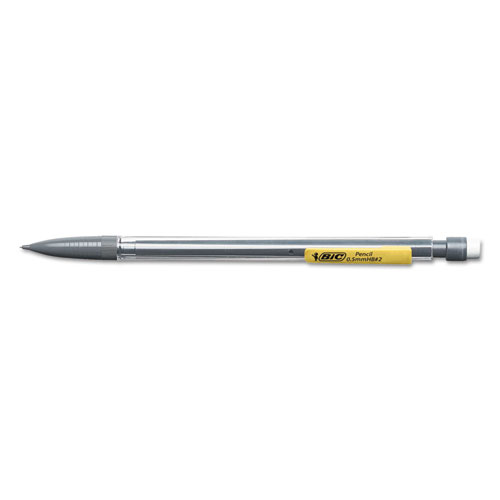 Picture of Xtra-Precision Mechanical Pencil, 0.5 mm, HB (#2.5), Black Lead, Clear Barrel, Dozen
