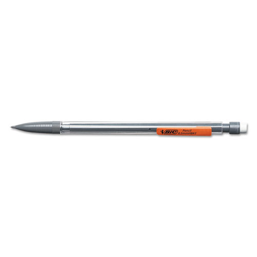 Picture of Xtra-Precision Mechanical Pencil, 0.5 mm, HB (#2.5), Black Lead, Clear Barrel, Dozen