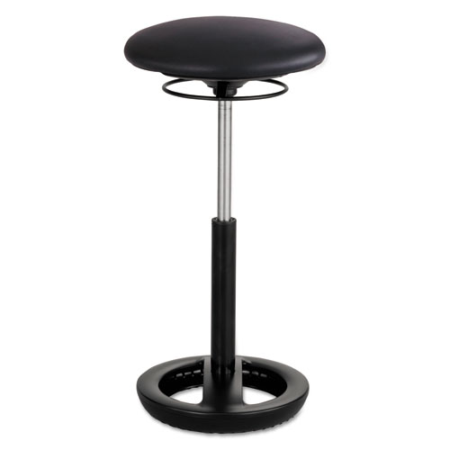 Picture of Twixt Extended-Height Ergonomic Chair, Supports Up to 250 lb, 22" to 32" Seat Height, Black Seat, Black Base