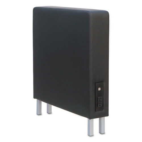 Picture of Alera QUB Series Powered Armrest Wedge, 5.88w x 26.38d x 30.5h, Black