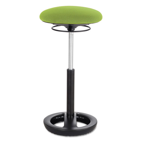 Picture of Twixt Extended-Height Ergonomic Chair, Supports 250 lb, 22" to 32" Seat Height, Green Seat, Black Base