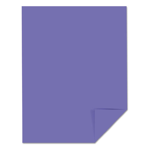 Picture of Color Cardstock, 65 lb Cover Weight, 8.5 x 11, Venus Violet, 250/Pack