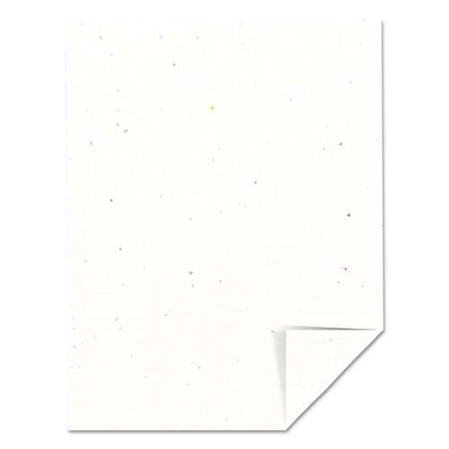 Picture of Color Paper, 24 lb Bond Weight, 8.5 x 11, Stardust White, 500 Sheets/Ream