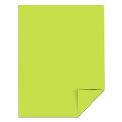 Picture of Color Cardstock, 65 lb Cover Weight, 8.5 x 11, Vulcan Green, 250/Pack