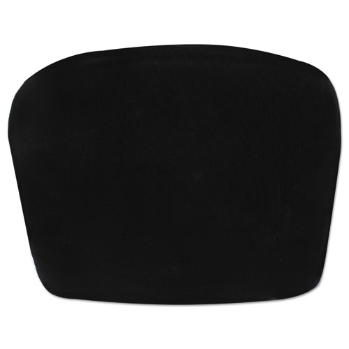 Picture of Cooling Gel Memory Foam Backrest, Two Adjustable Chair-Back Straps, 14.13 x 14.13 x 2.75, Black