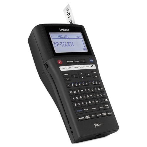 Picture of PT-H500LI Rechargeable Take-It-Anywhere Labeler with PC-Connectivity, 30 mm/s Print Speed, 4.8 x 9.7 x 3.5