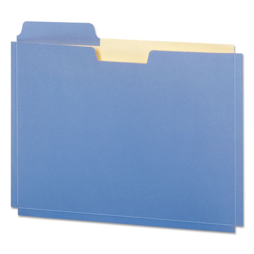 Picture of File Folder Pocket, 0.75" Expansion, Letter Size, Assorted Colors, 10/Pack