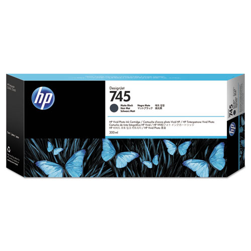 Picture of HP 745, (F9K05A) Matte Black Original Ink Cartridge