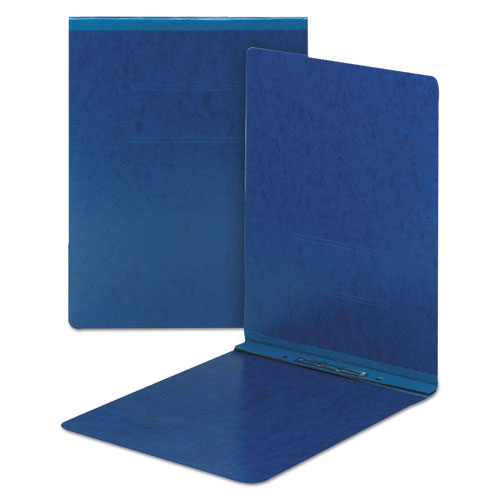 Picture of Prong Fastener  Premium Pressboard Report Cover, Two-Prong Fastener: 2" Capacity, 8.5 x 11, Dark Blue/Dark Blue