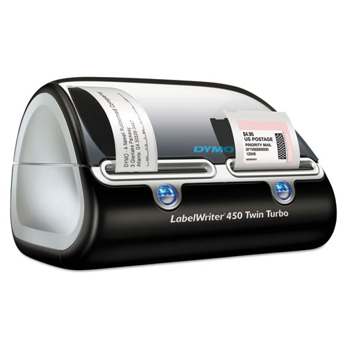 Picture of LabelWriter 450 Twin Turbo Label Printer, 71 Labels/min Print Speed, 5.5 x 8.4 x 7.4