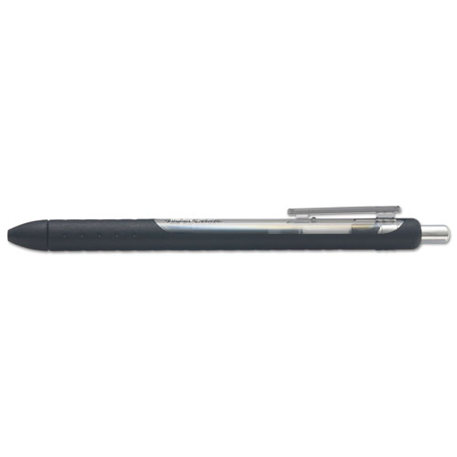 Picture of InkJoy Gel Pen, Retractable, Medium 0.7 mm, Black Ink, Black Barrel, Dozen