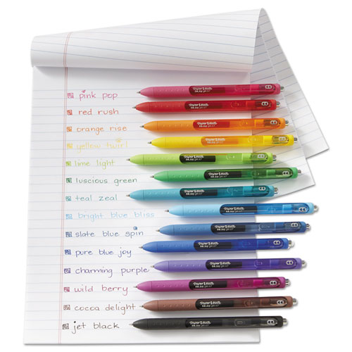 Picture of InkJoy Gel Pen, Retractable, Medium 0.7 mm, Assorted Ink and Barrel Colors, 14/Pack