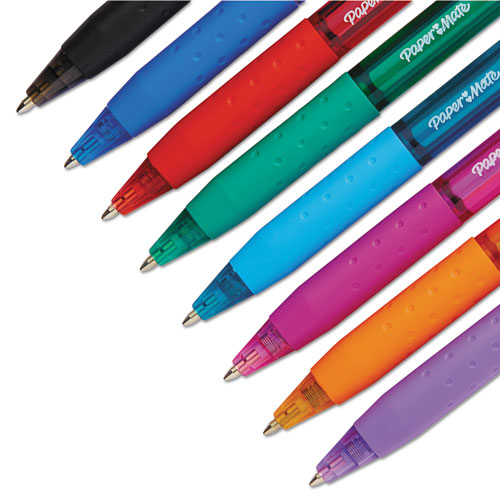 Picture of InkJoy 300 RT Ballpoint Pen Retractable, Medium 1 mm, Assorted Ink and Barrel Colors, 8/Pack