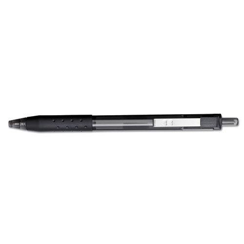 Picture of InkJoy 300 RT Ballpoint Pen, Retractable, Medium 1 mm, Black Ink, Black Barrel, Dozen