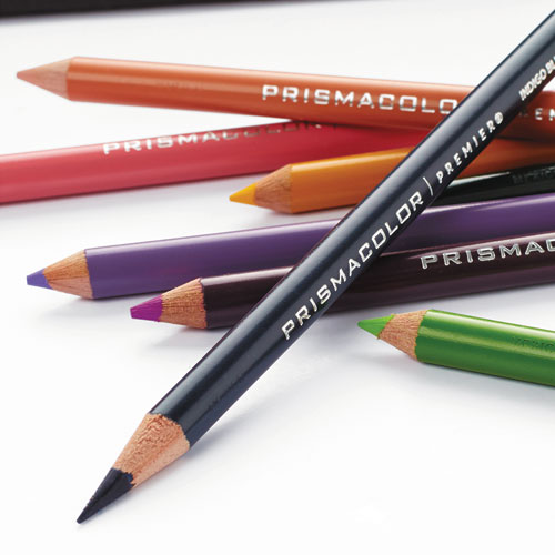 Picture of Premier Colored Pencil, 3 mm, 2B, Assorted Lead and Barrel Colors, 24/Pack