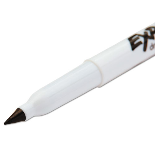 Picture of Low-Odor Dry-Erase Marker, Extra-Fine Bullet Tip, Black