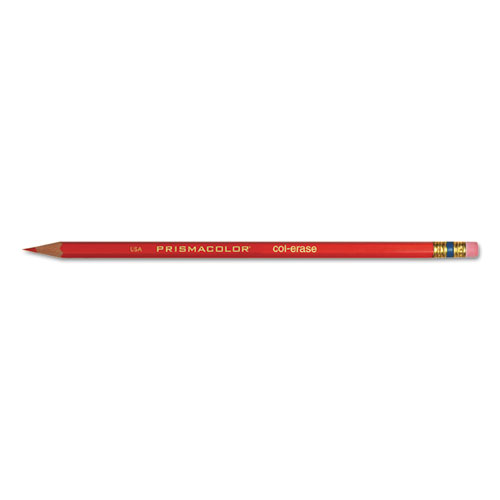 Picture of Col-Erase Pencil with Eraser, 0.7 mm, 2B, Assorted Lead and Barrel Colors, Dozen